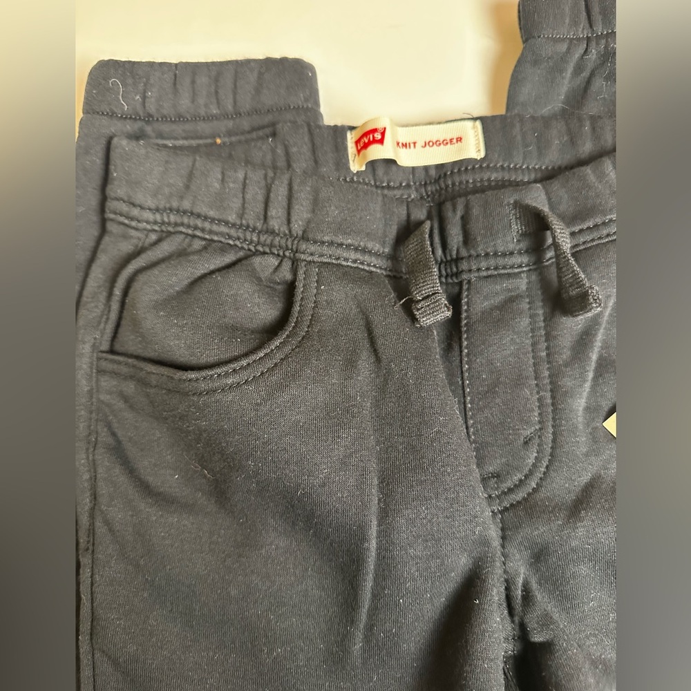 Levi's Kids Charcoal Jogger Pants